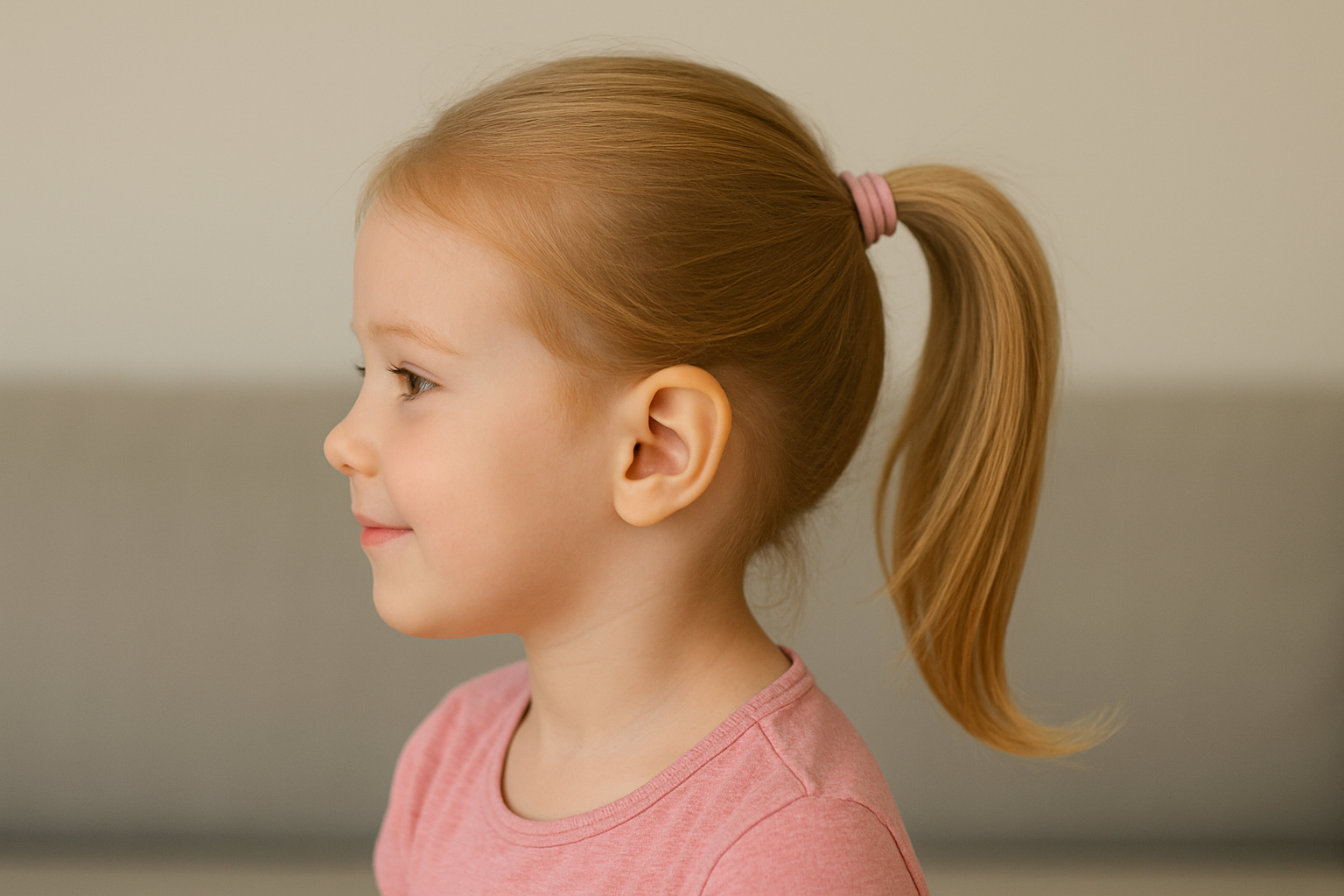 👧 Der klassische Pferdeschwanz – schnell und funktional