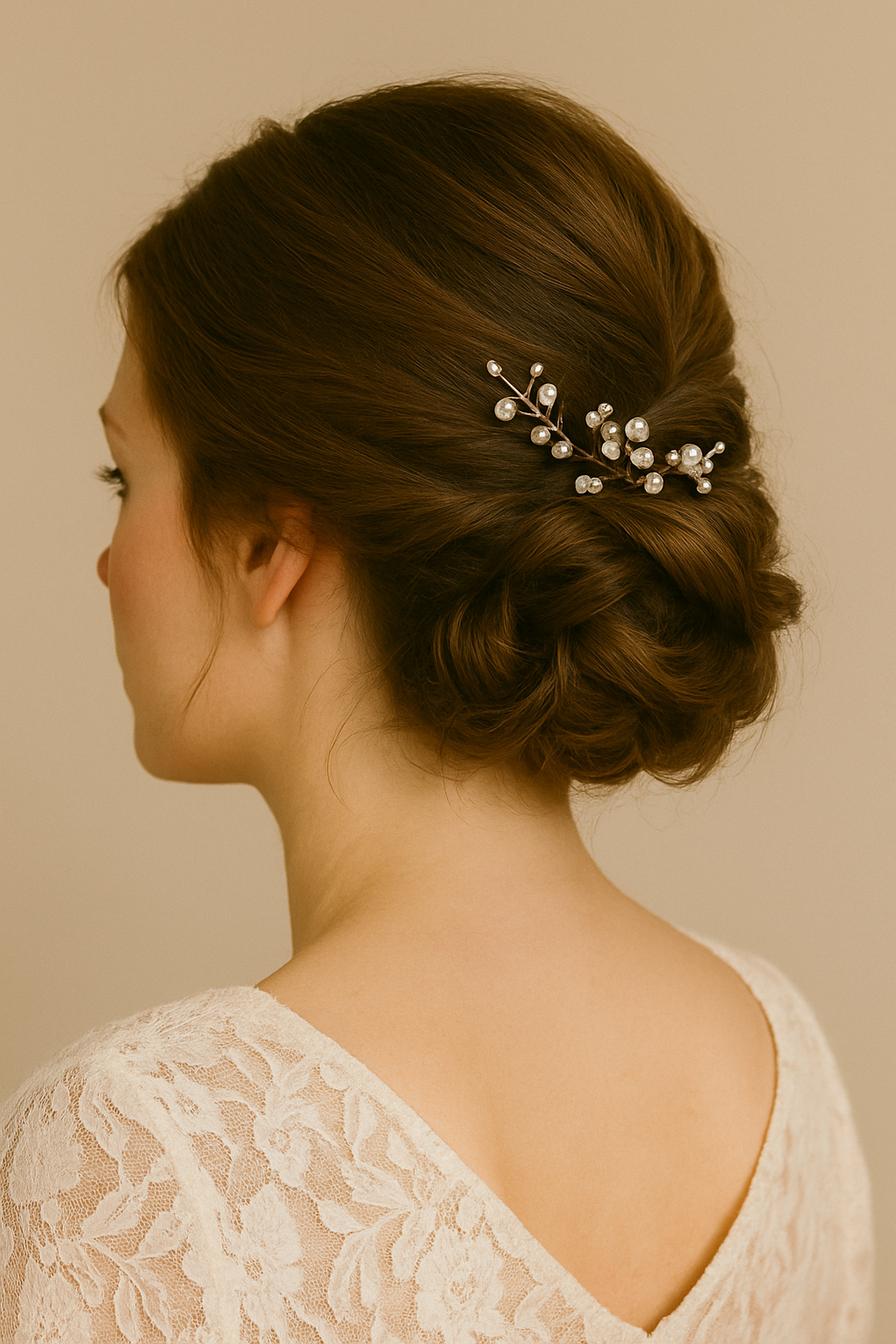 💃 Hochsteckfrisur für kurze Haare zur Hochzeit oder Party