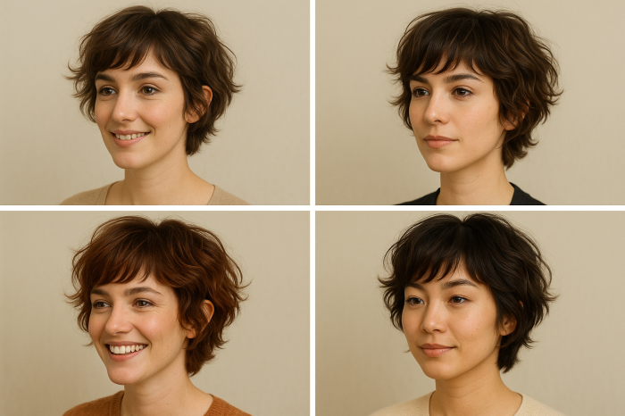 🔥 Inspirierende Looks für Pixie Cut mit Pony und Wellen