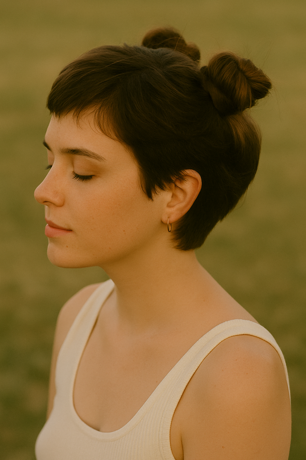 🔥 Space Buns – das Power-Duo für kurzes Haar