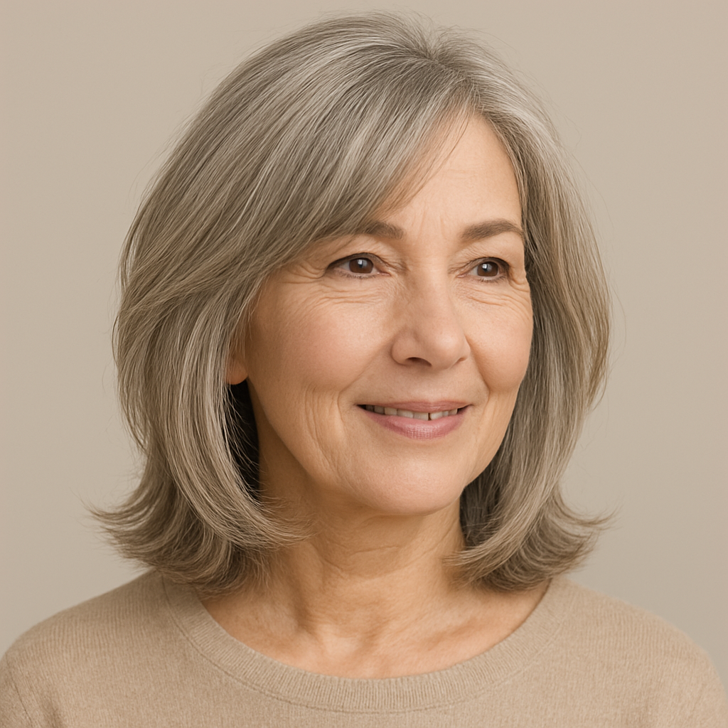 🔹 Longbob mit sanften Stufen – für mehr Volumen ✨