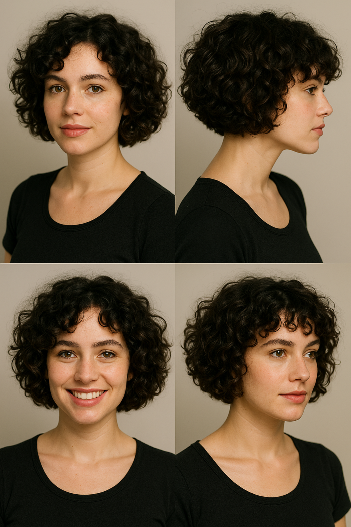 🤷 Welche Bob-Varianten eignen sich besonders für mittellange Locken