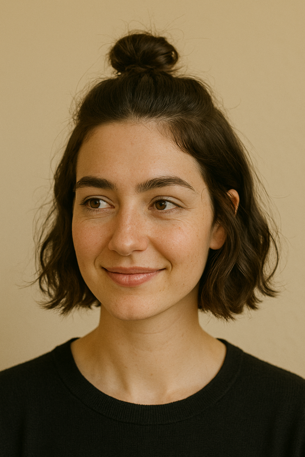 🧚‍♀️ Half-Up-Bun – der Klassiker für Faule