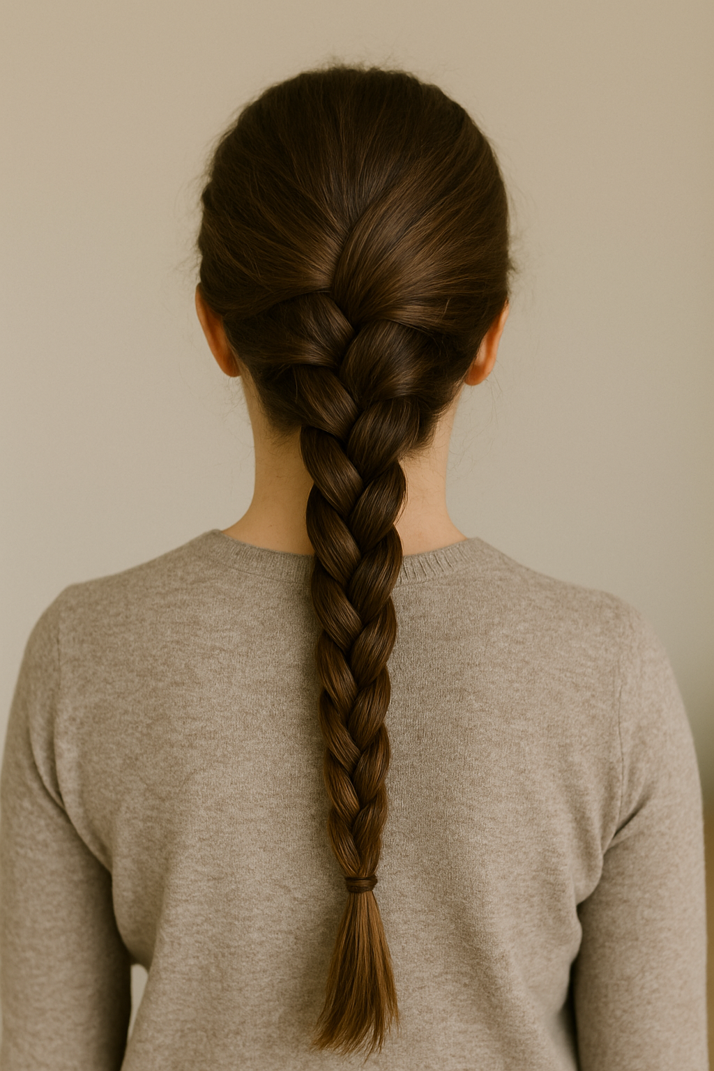 1. 🧵 Klassischer französischer Zopf – der Allrounder