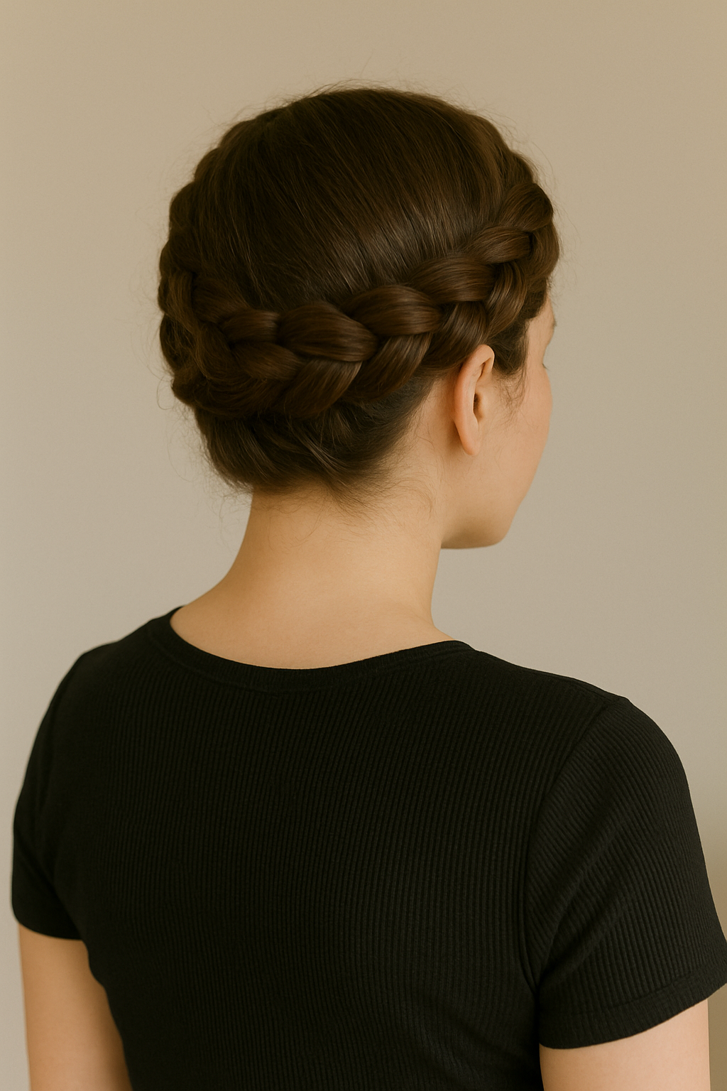 4. 🌙 Halo Braid – die Flechtkrone