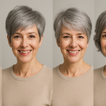 Diese modernen Frisuren für kurze graue Haare ab 50 machen dich direkt frischer und stylischer