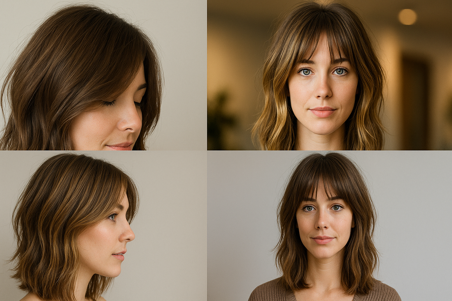 Trendige Haar Schnitt Ideen Mittellang für Frauen 2025 Die du lieben wirst