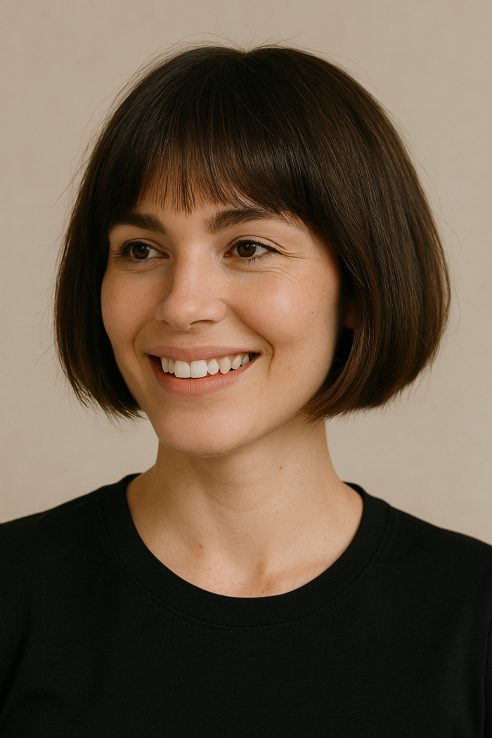 👩‍🎤 Bob mit Pony – geht einfach immer