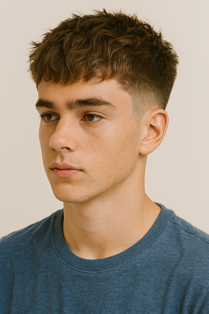 💇‍♂️ Textured Crop – Für Jungs, die’s gern kurz und cool mögen