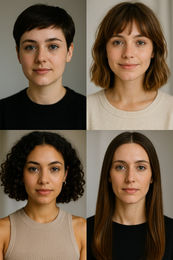 🧠 Welche Frisur passt zu deinem Gesicht