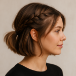 Trendige Bob Frisur Zopf Ideen 2025 die dich sofort jünger wirken lassen