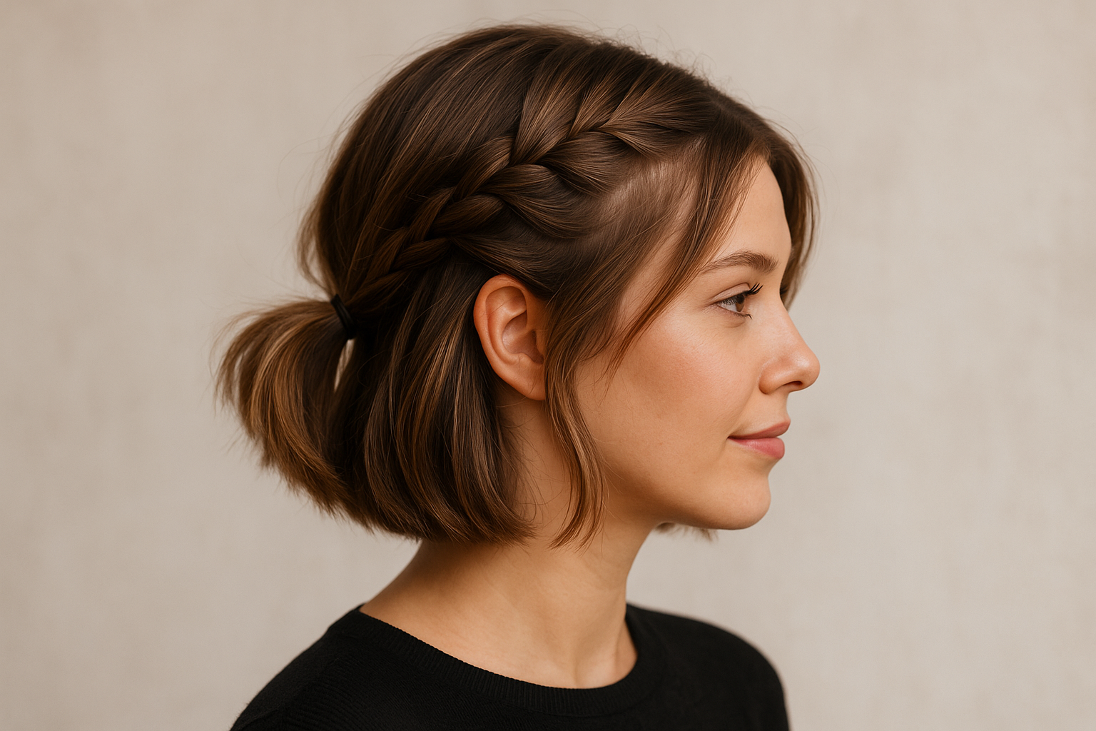 Trendige Bob Frisur Zopf Ideen 2025 die dich sofort jünger wirken lassen