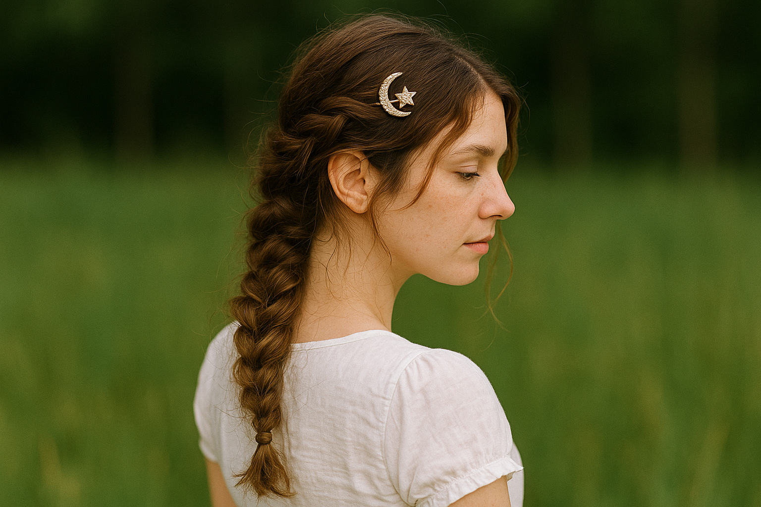 2. Der messy Flechtzopf für moderne Trendsetterinnen 💫