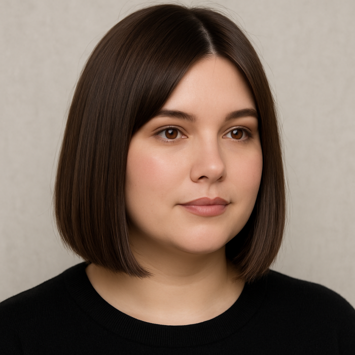 Blunt Cut Mittellang – aber mit Trick