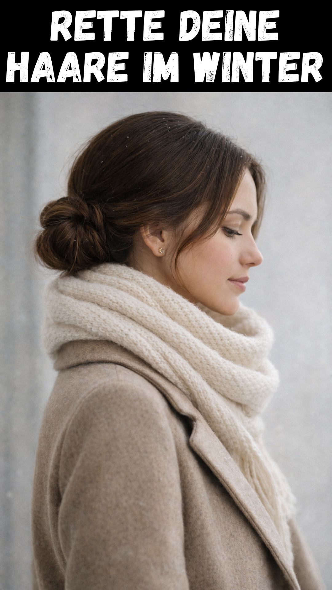 Rette deine Haare im Winter