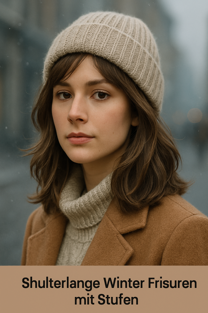 Schulterlange Winter Frisuren mit Stufen