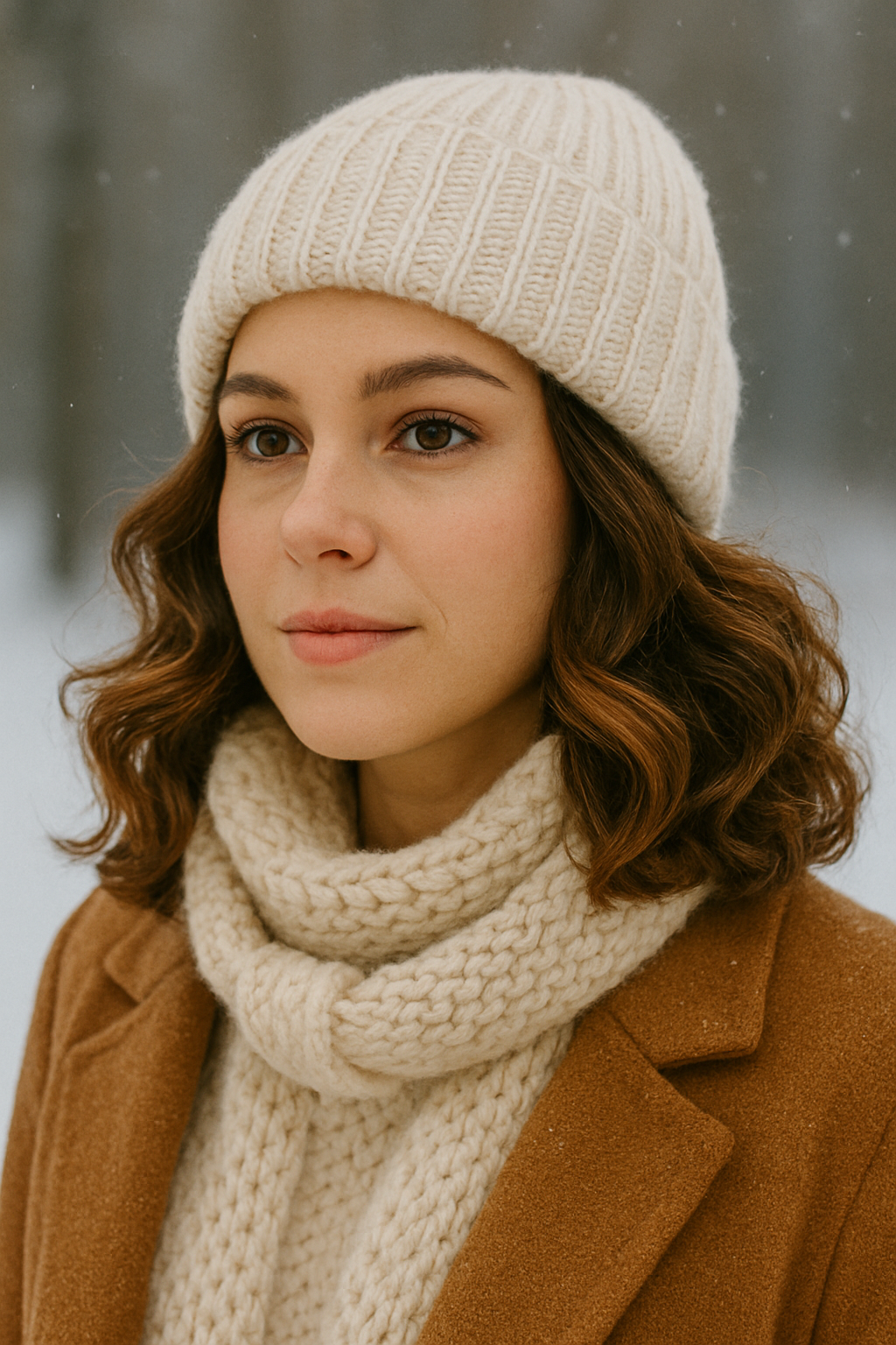 Winter Frisuren mit Mütze So bleibt Volumen erhalten