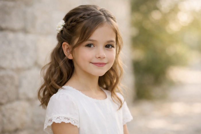 Die besten 3 Kommunion Frisuren Ideen die Eltern und Kinder lieben