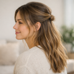 Die besten mühelosen Half-up-Frisuren die immer perfekt aussehen