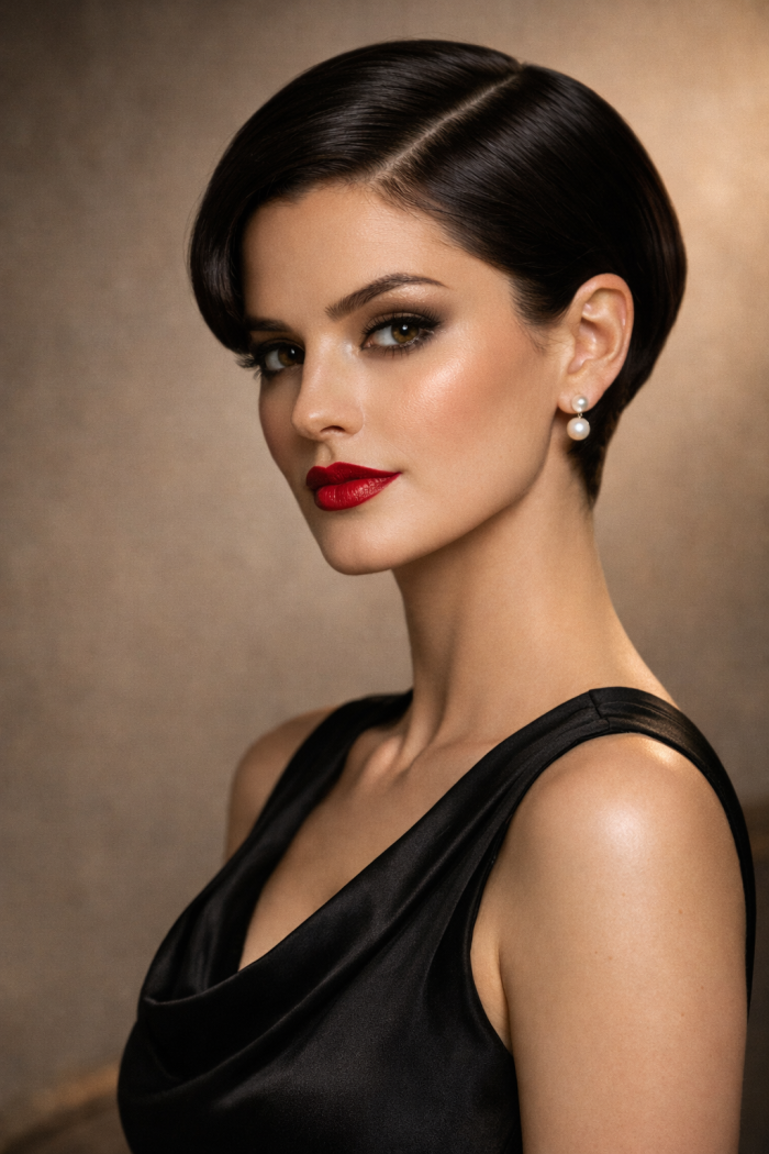 Platz 2 Der Bubikopf als mutige 20er Jahre Frisur