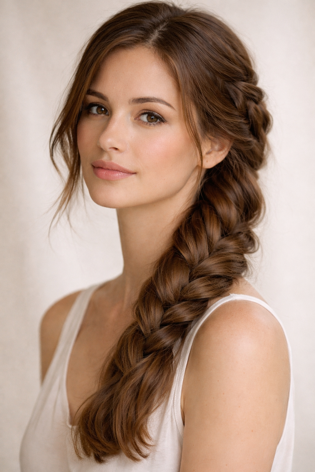 Platz 2 Frisuren lange Haare geflochten elegant und zeitlos