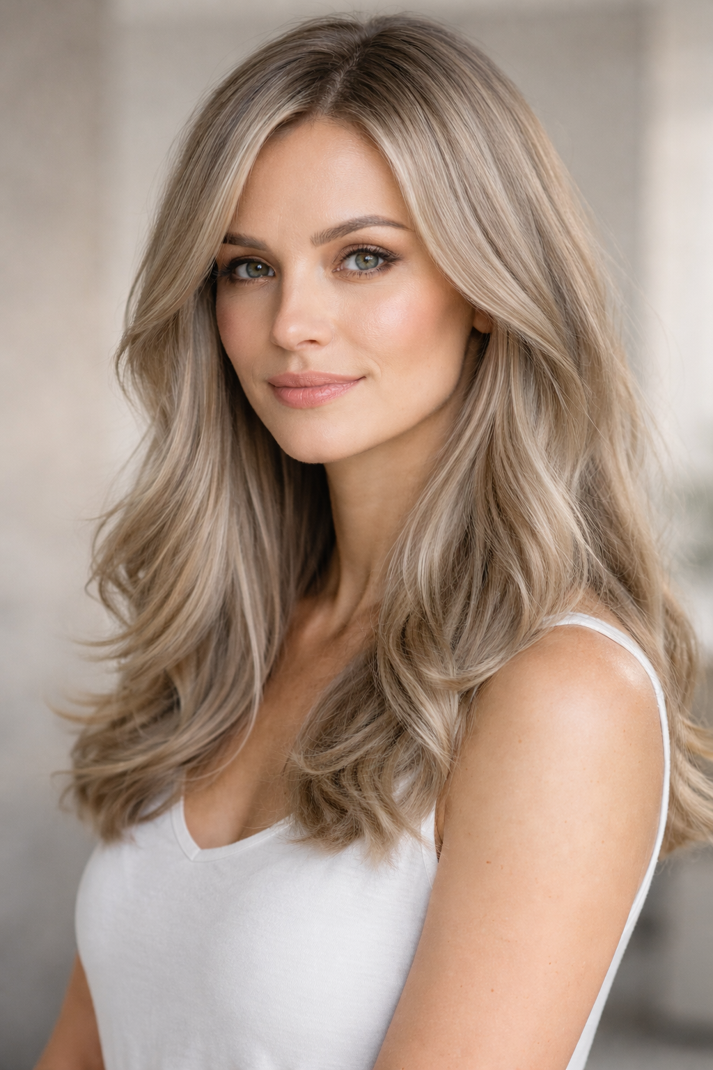 Platz 3 Aschblonde Haare mit feinen Highlights natürlich und alltagstauglich