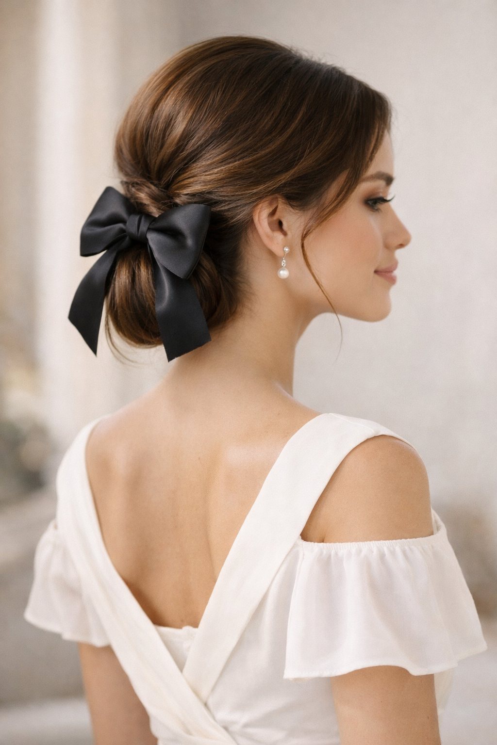 Top 2 Elegante Schleifen Frisur für besondere Anlässe