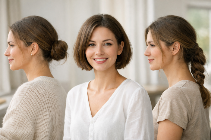 Alltags Frisuren einfach Die besten 3 Styles die immer funktionieren