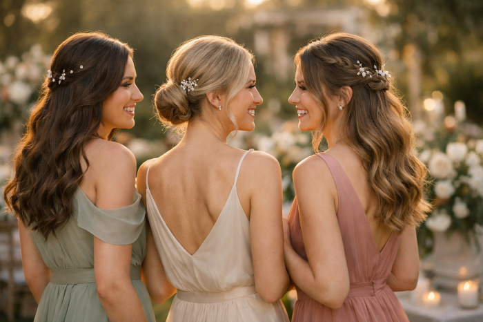 Die 3 Besten Brautjungfern Frisuren Ideen die jede Hochzeit sofort luxuriöser wirken lassen