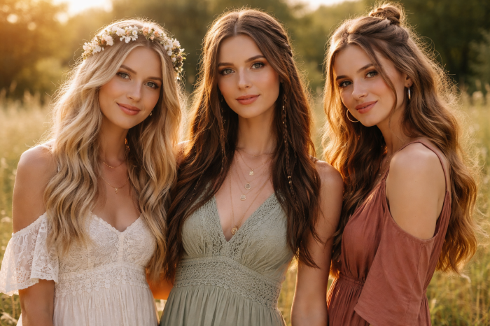 Die 3 Besten Hippie Frisur Ideen Die Deinen Look Sofort In Ein Freies Boho Statement Verwandeln