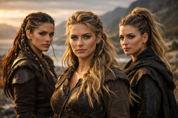 Die 3 Besten Wikinger Frisuren Frauen Ideen Die Dich Sofort In Eine Nordische Kriegerin Verwandeln