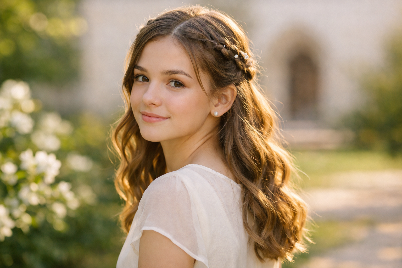 Die 3 schönsten Konfirmations Frisuren Ideen die jedes Mädchen strahlen lassen