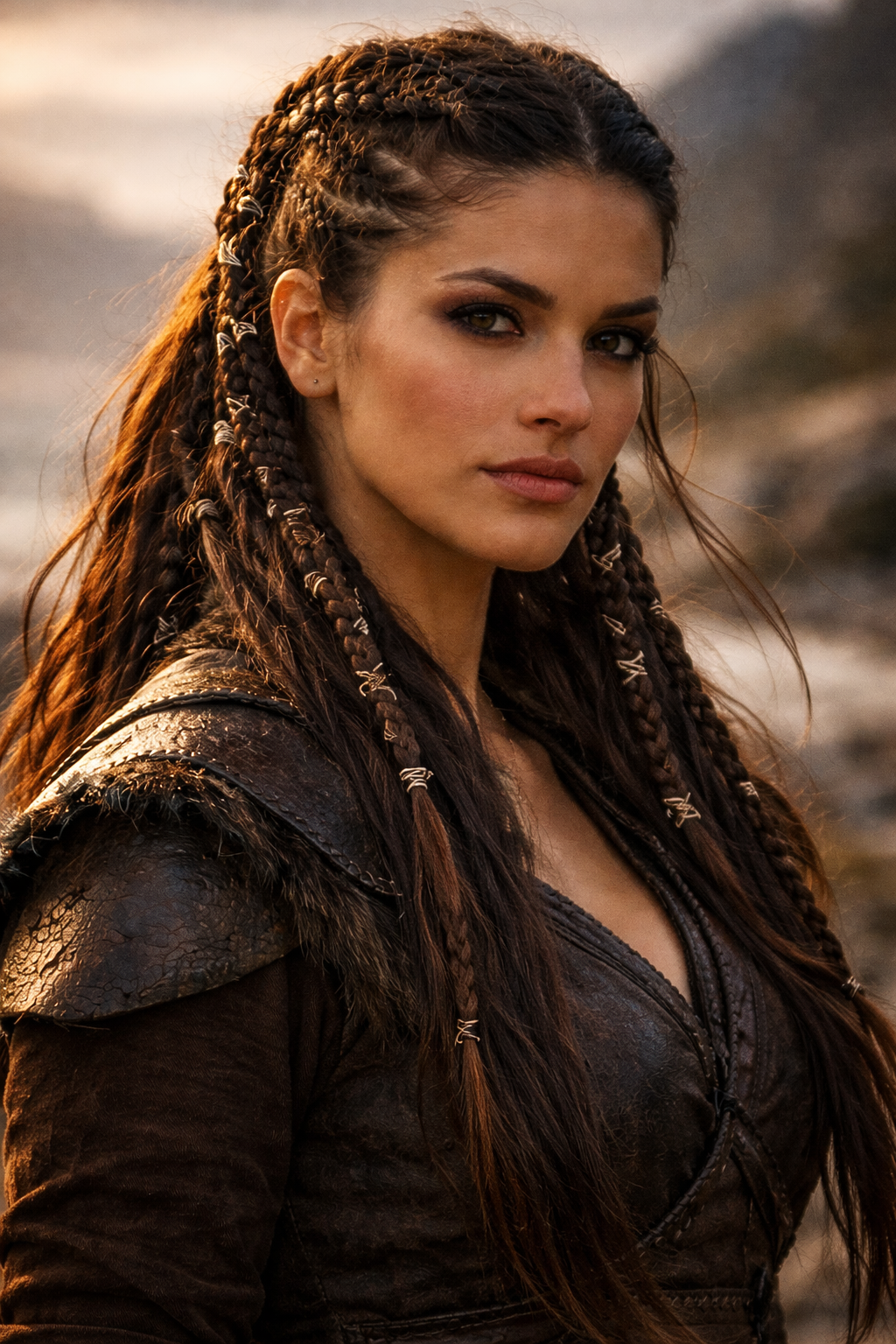 Platz 1 Wikinger Frisuren Frauen mit Mächtigen Zöpfen Für Einen Authentischen Kriegerinnen Look