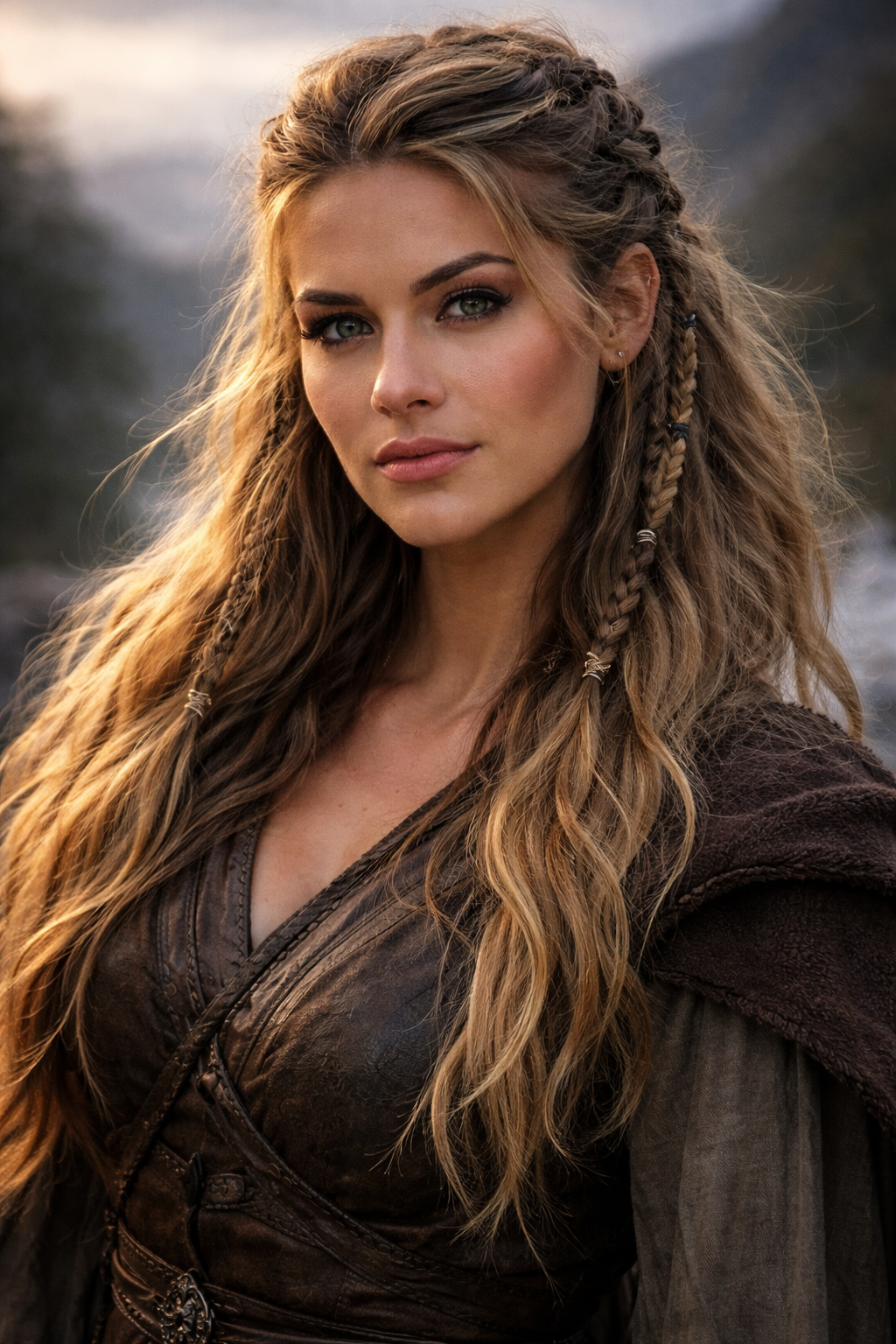 Platz 2 Wikinger Frisuren Frauen Halb Offen Für Einen Mystischen Nordischen Look