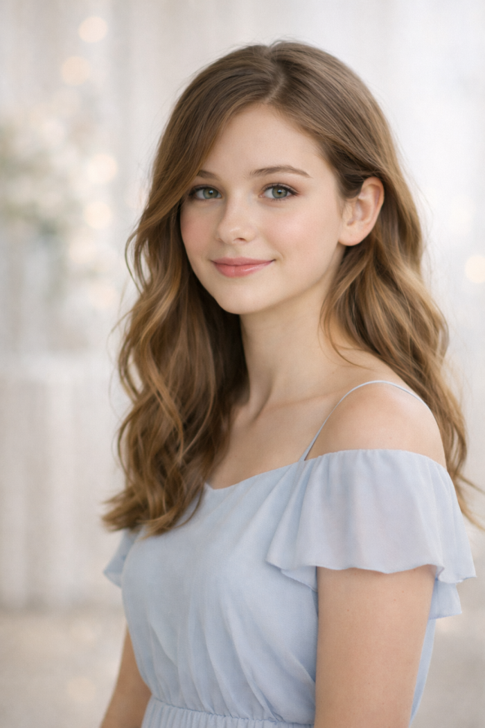 Platz 3 Jugendweihe Frisuren Moderne Wellen mit Seitenscheitel für einen natürlichen Look