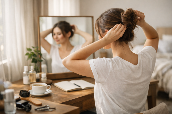 Die 3 besten Frisuren einfach schnell Alltag die morgens sofort perfekt aussehen