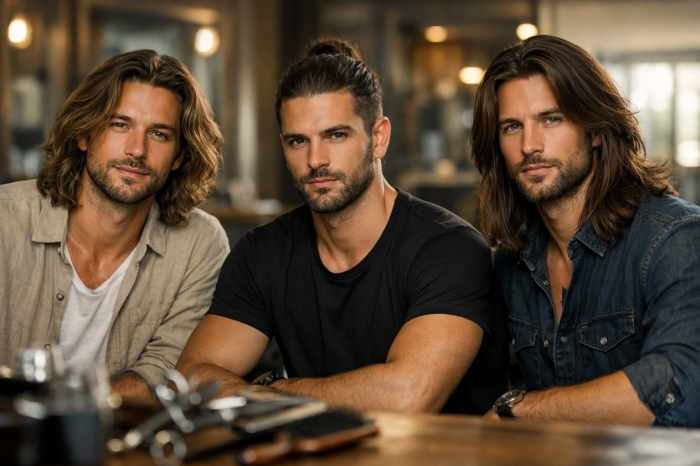 Die 3 besten Long Hair Men Style Trends die Männer sofort attraktiver machen