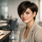 Die 3 schönsten Ideen für Frisur kurz rundes Gesicht die sofort schlanker wirken lassen