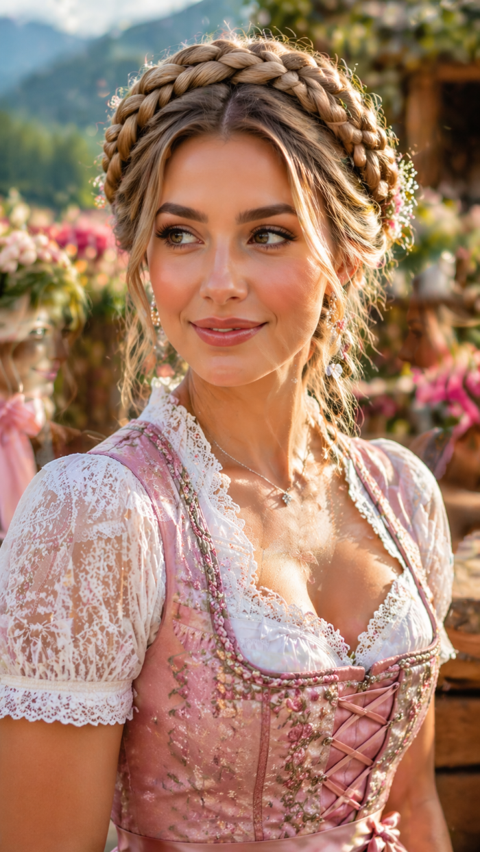 Platz 1 Klassischer geflochtener Kranz