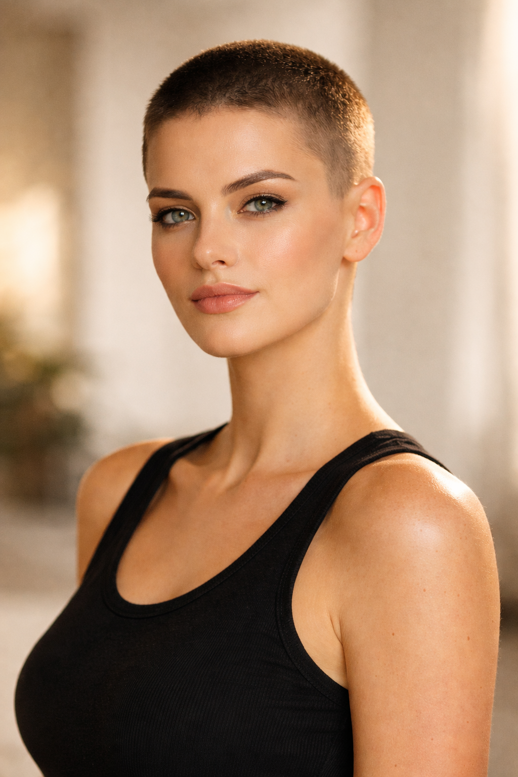 Platz 2 ganz kurze haare damen mit Buzz Cut für maximale Freiheit