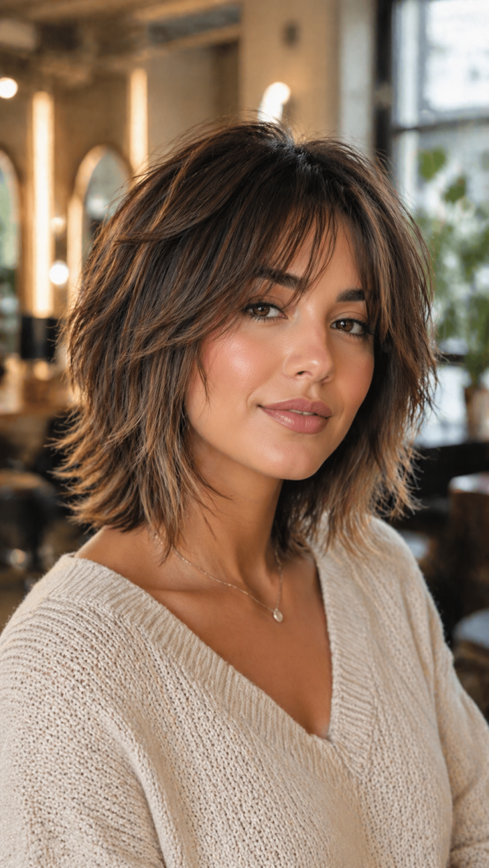 Platz 3 Der freche Shag Cut für mehr Leichtigkeit