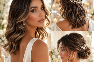 Die 3 schönsten frisuren mittellanges haar hochzeit die jede Braut sofort eleganter wirken lassen