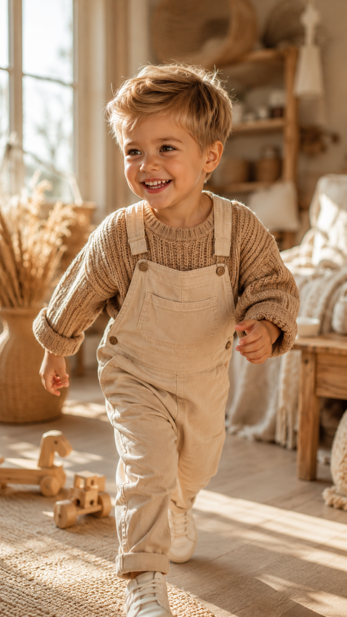Platz 2 Der freche Pixie kleinkinder haarschnitt für aktive Kinder