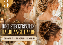 Die 3 Schönsten Hochsteckfrisuren Halblange Haare Die Sofort Eleganter Wirken Lassen