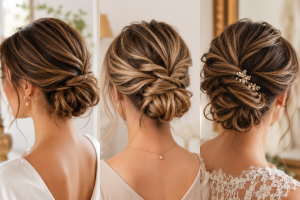 Die 3 besten einfache hochsteckfrisuren mittellang die jeden Look sofort eleganter machen