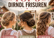 Die 3 schönsten einfache Dirndl Frisuren die jedes Oktoberfest Outfit sofort aufwerten