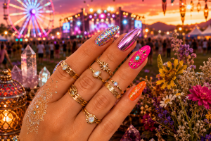 Die 7 Schönsten Festival Nägel Ideen Die Diesen Sommer Alle Blicke Auf Sich Ziehen