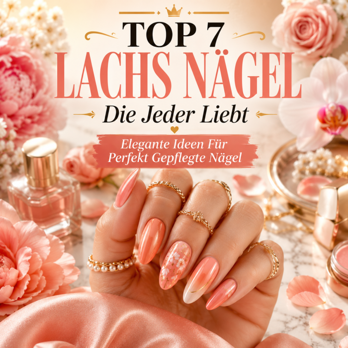 Die 7 Schönsten Lachs Nägel Ideen Die Gerade Alle Bewundern