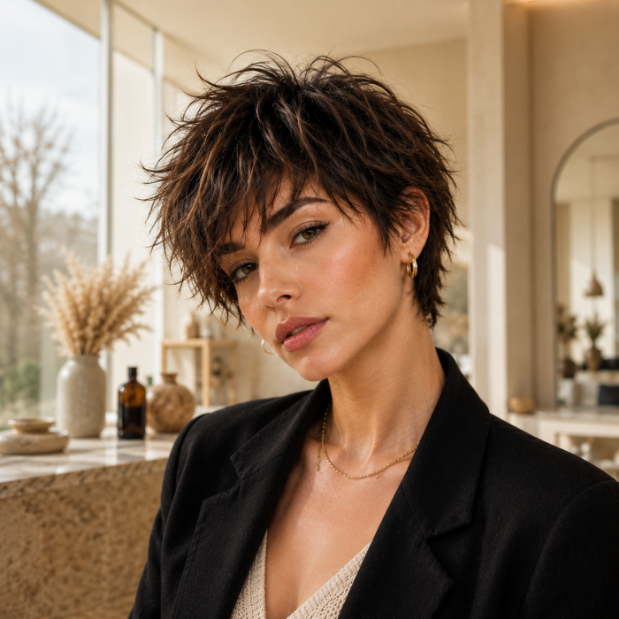 Die besten 3 chaotische kurze Haare Ideen die sofort mehr Volumen und Persönlichkeit schenken