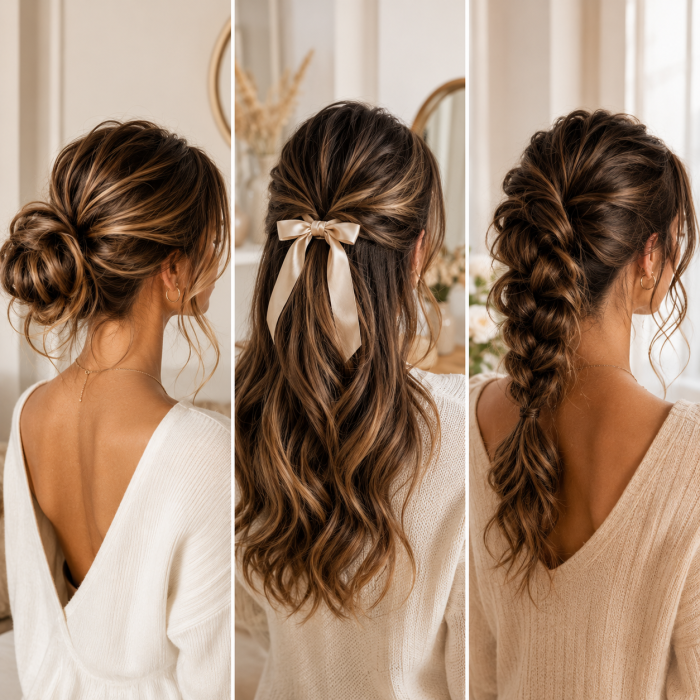 Die besten 3 leichte Frisuren lange Haare die sofort eleganter wirken